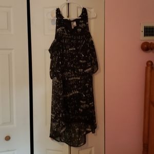 Divided print dress size 12